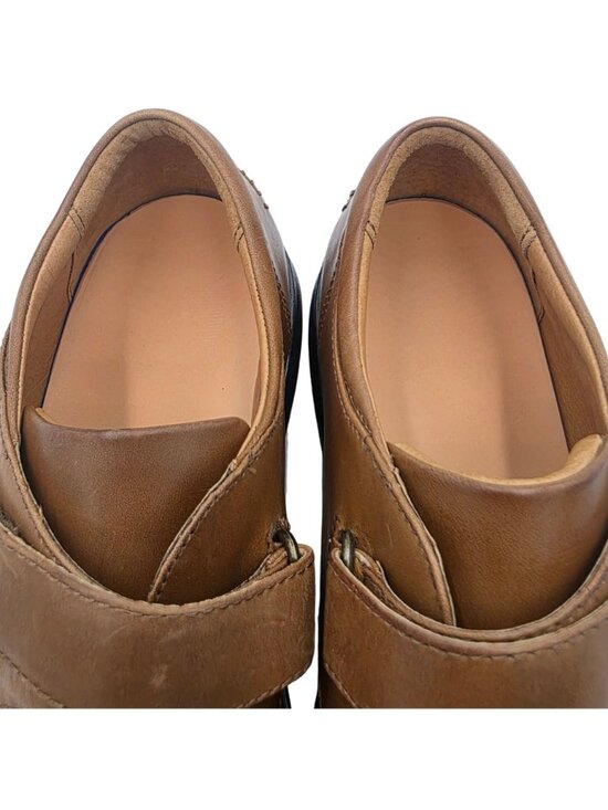 NEW Dr. Comfort Brown Leather Men 9.5W Therapeutic Dress Shoe Lightweight Loafer main image 12